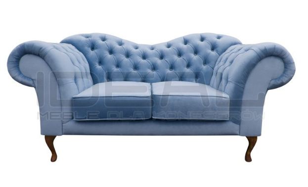 Pikowana sofa chesterfield madame glamour
